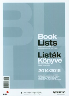 Book of Lists - Listk knyve - 2014/2015