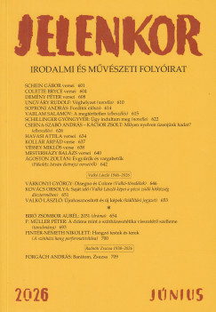 �goston Zolt�n   (Szerk.) - Jelenkor - Irodalmi �s m�v�szeti foly�irat - 2026. j�nius