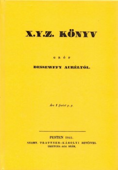 Dessewffy Aurl - X.Y.Z. knyv