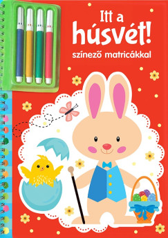 Itt a húsvét! - Színező matricákkal és filctollal