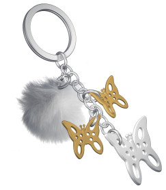 Pillang�, ez�st/arany - Kulcstart�