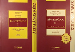 Dr. Belovics Ervin - Dr Busch Béla - Gellér Balázs - Nagy Ferenc - Büntetőjog I-II.