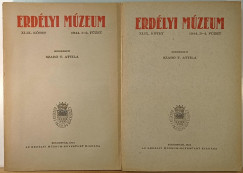 Szabó T. Attila (Szerk.) - Erdélyi Múzeum XLIX. kötet 1944. 1-4. füzet (teljes évf.)