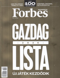 Zsiborás Gergő (Szerk.) - Forbes - 2026. október
