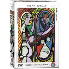 Pablo Picasso -  L�ny a t�k�r el�tt, 1000 db-os puzzle (EUROGRAPHICS, 6000-5853)