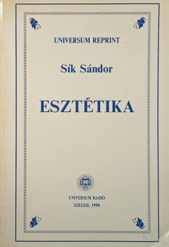 Sk Sndor - Eszttika (reprint)