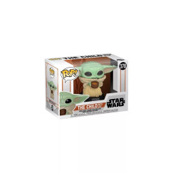 Star Wars Mandalorian - Bébi Yoda csészével Funko POP! #378