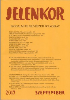 �goston Zolt�n   (Szerk.) - Jelenkor - Irodalmi �s m�v�szeti foly�irat - 2017. szeptember