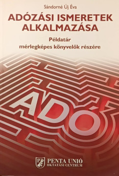 S�ndorn� �j �va - Ad�z�si ismeretek alkalmaz�sa