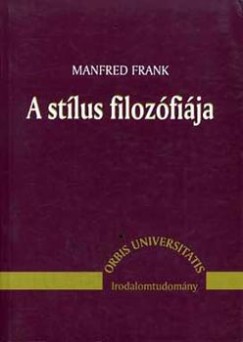 Manfred Frank - A stlus filozfija