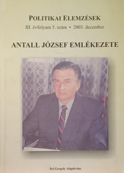 Politikai Elemzsek III. vfolyam 5. szm - 2003. december