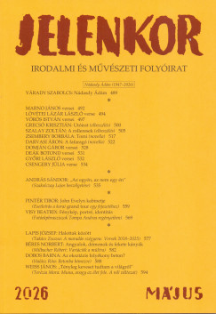 Jelenkor - Irodalmi �s m�v�szeti foly�irat - 2026. m�jus