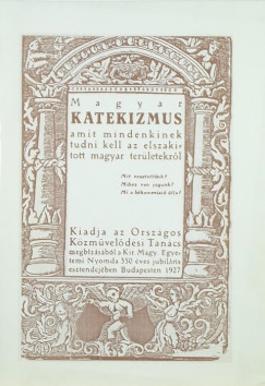 Magyar katekizmus (reprint)