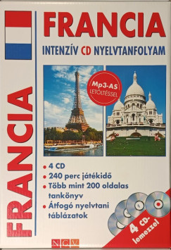 Francia intenz�v CD nyelvtanfolyam + 4 CD