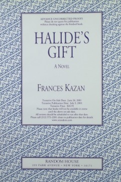 Frances Kazan - Halide's Gift