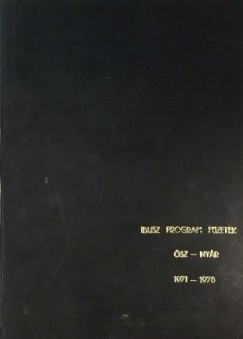 Az IBUSZ klfldi trsasutazsainak programja 1971 szepzembertl - 1972 mrciusig