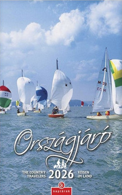 Országjáró falinaptár - 21x32 cm - 2025