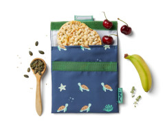Roll'eat SG-Antu Snack'n'Go Állatok Teknős Snack táska újrahasználható