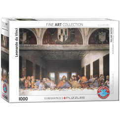Leonardo Da Vinci - Az utols� vacsora , 1000 db-os puzzle (EUROGRAPHICS, 6000-1320)
