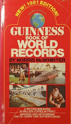 1981 Edition Guinness Book of World Records