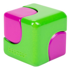 Bopster Fidget Kocka Spinner - Neon zöld-rózsaszín