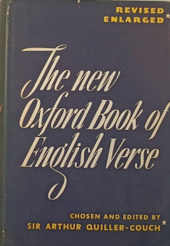 The new Oxford Book of English Verse