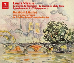 Gaston Litaize - Vierne:24 fanátziadarab, 24 darab szabad - CD