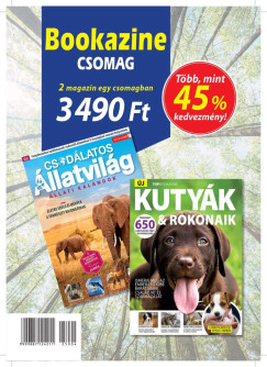 Bookazine csomag: Fles Bookazine - Csodlatos llatvilg + Top Bookazine - Kutyk