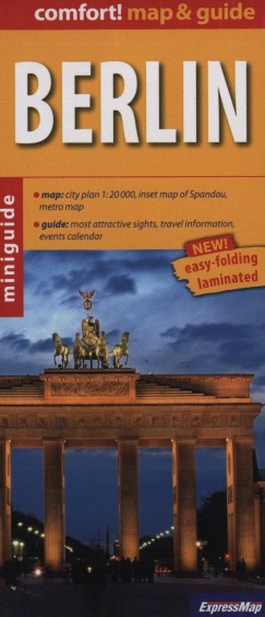 BERLIN 1: 20 000 (MAP&GUIDE) TRKP-LAMINLT