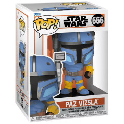 Star Wars Mandalorian - Paz Vizsla figura Funko POP! #666