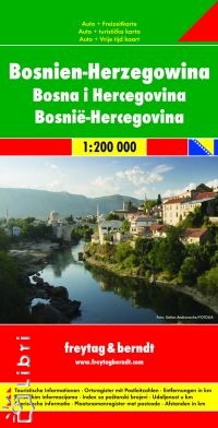 Bosznia-Hercegovina 1:200 000