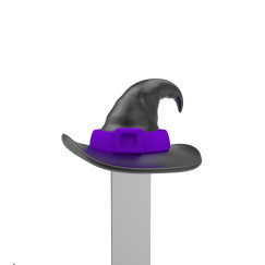 Var�zss�veg,  fekete/lila- F�m k�nyvjelz�