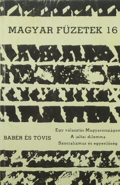 Szab Zoltn   (Szerk.) - Babr s tvis - Magyar fzetek 16.