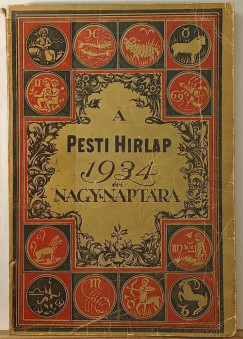 A Pesti H�rlap 1934. �vi nagy napt�ra