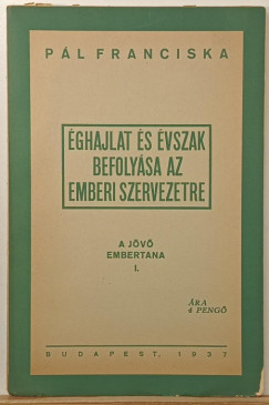 P�l Franciska - �ghajlat �s �vszak befoly�sa az emberi szervezetre