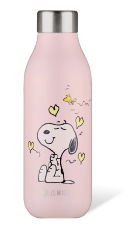 Vidám Snoopy kutyás 500 ml-es hőszigetelt kulacs