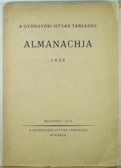 A Gyngysi Istvn Trsasg Almanachja 1935