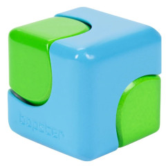 Bopster Fidget Kocka Spinner - Neon z�ld-k�k
