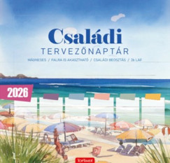 Csaldi tervez - mgneses naptr 22x22 cm - 2026