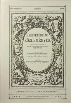 Hadtörténelmi közlemények 107. évfolyam 1. szám