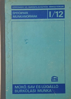 �p�t�ipari munkanorm�k I/12