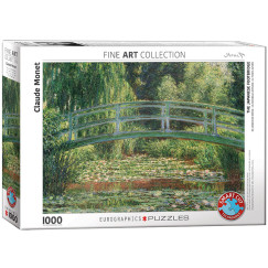 Claude Monet - Jap�n gyalogh�d, 1000 db-os puzzle (EUROGRAPHICS, 6000-0827)