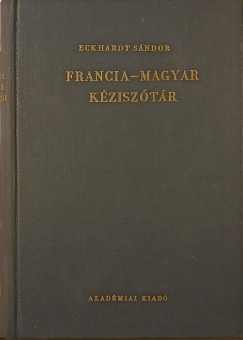 Eckhardt Sndor - Francia-magyar kzisztr