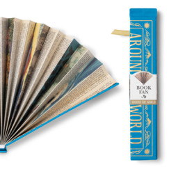 Book Fan Vintage stílusú legyező (if)
