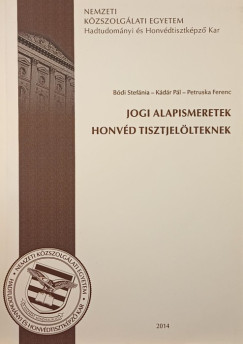 Jogi alapismeretek honvéd tisztjelölteknek