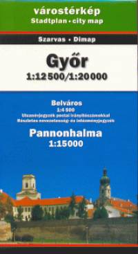 Gyr vrostrkp 1:12 500 / 1:20 000 - Ppannonhalma 1:15 000