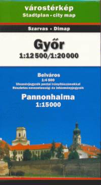 Gyr vrostrkp 1:12 500 / 1:20 000 - Ppannonhalma 1:15 000