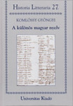 Komlssy Gyngyi - A klns magyar nyelv