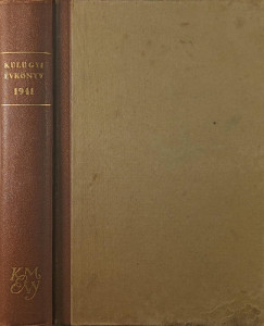 K�l�gyi �vk�nyv 1941
