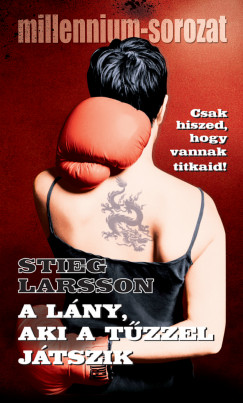 Stieg Larsson - A lny, aki a tzzel jtszik - zsebknyv